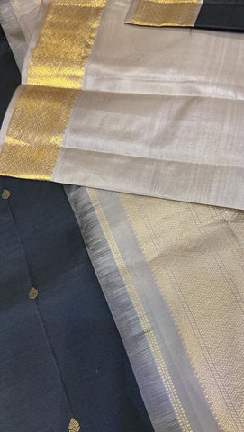 Pure Zari handloom Kanjeevaram silk mark certified saree
