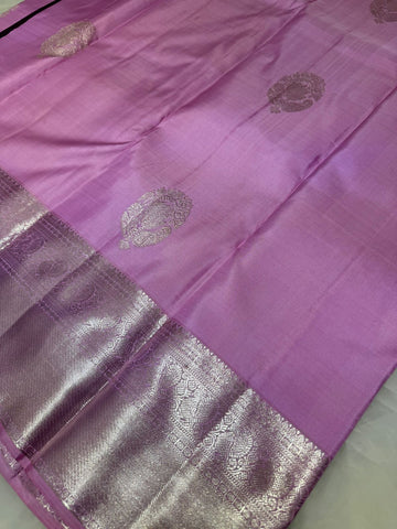 Pure zari handloom Kanjeevaram silk mark certified saree