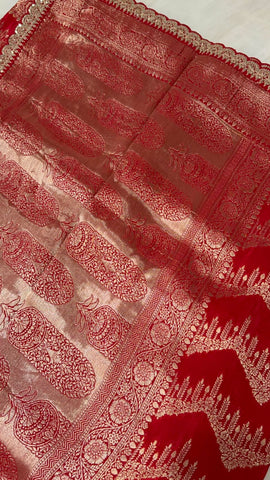 Pure Chinnon saree