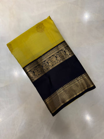 Pure Kanjeevaram silk mark certified saree