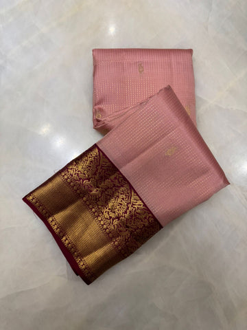 Pure Kanjeevaram silk mark certified saree