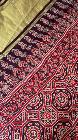 Pure modal silk saree