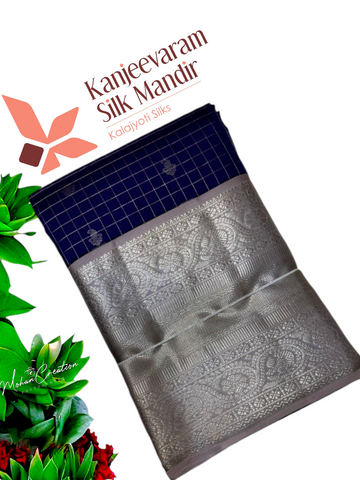 Pure Kanjeevaram Silk certified saree