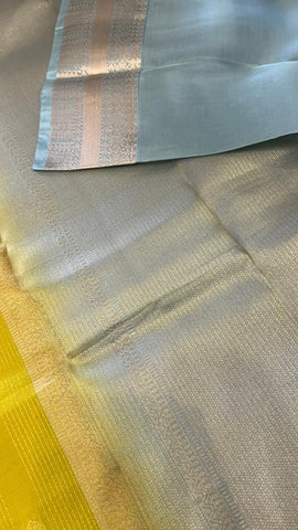 Half mix Kanjeevaram silk saree