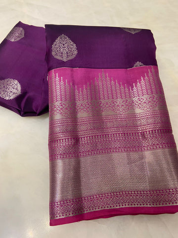 Pure mix Kanjeevaram silk saree
