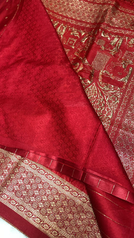 Premium crepe satin silk saree