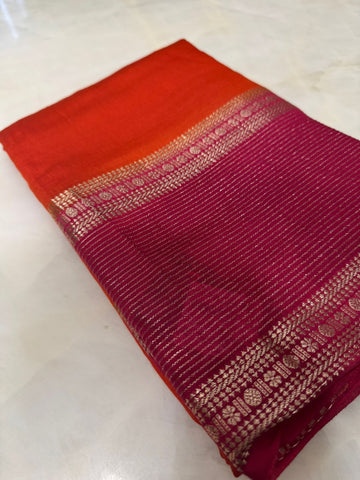 Premium Assam silk saree