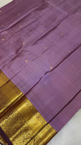 Pure 1G Zari handloom Kanjeevaram silk mark certified saree