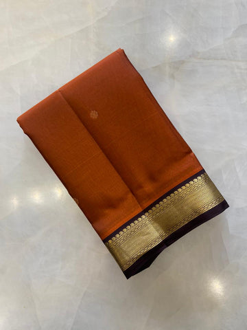 Half mix Kanjeevaram silk saree
