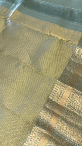 Half mix Kanjeevaram silk saree