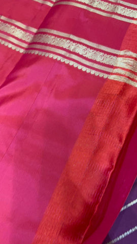 Pure handloom Kanjeevaram silk mark certified saree