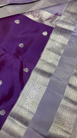 Half mix Kanjeevaram silk saree