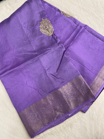 Premium organza saree