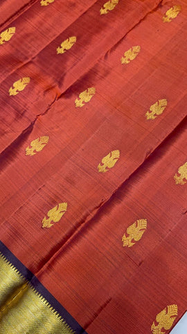 Pure zari handloom Kanjeevaram silk mark certified saree