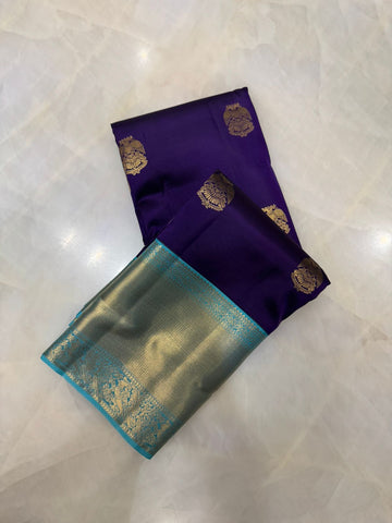 Pure Kanjeevaram silk mark certified saree