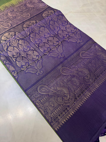 Pure handloom Kanjeevarams soft silk mark certified saree