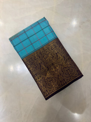 Pure Kanjeevaram silk mark certified saree