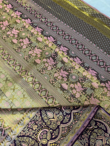 Pure Zari handloom silk mark certified- ‘The Ember Queen Kanjeevaram’