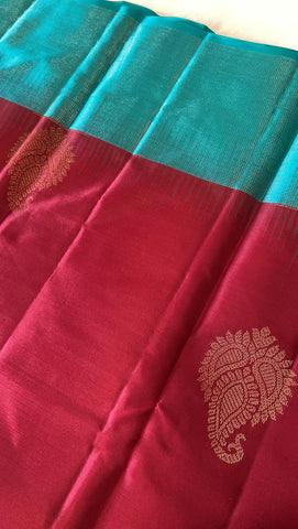 Pure Kanjeevaram silk mark certified saree