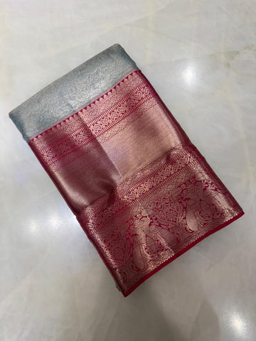 Pure Kanjeevaram Silk Mark Certified Saree