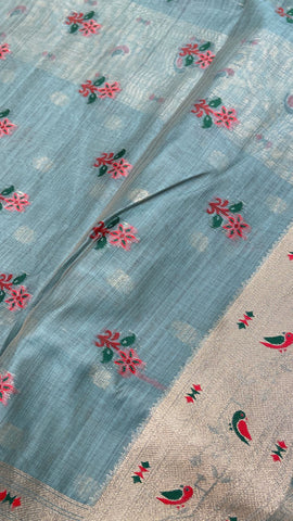 Premium tissue soft organza saree
