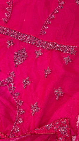 Semi stitched Fancy lehenga with self dupatta and blouse