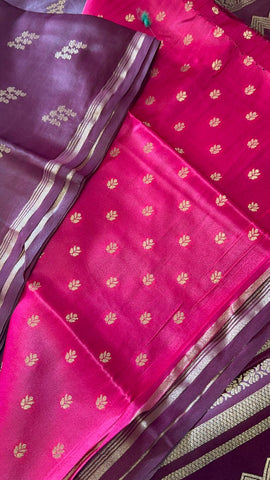Premium semi crepe silk saree