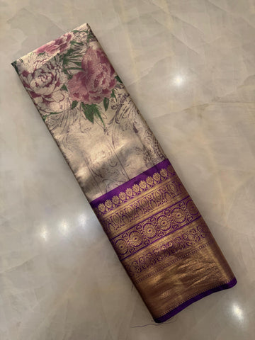 Premium semi Kanchipuram silk saree