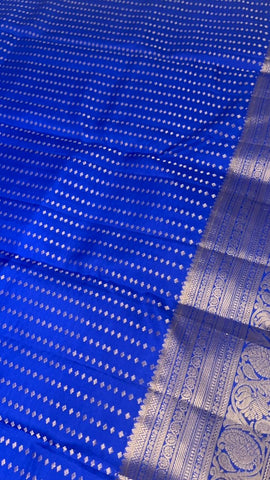 Pure zari handloom Kanjeevaram silk mark certified saree