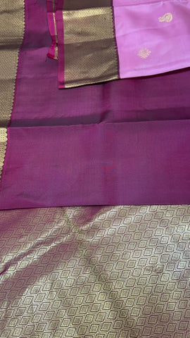 Pure Kanjeevaram silk mark certified saree