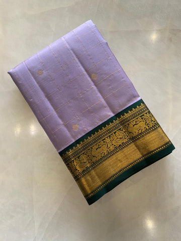 Pure zari handloom Kanjeevaram silk mark certified saree