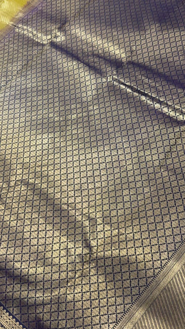 Pure Kanjeevaram silk mark certified saree