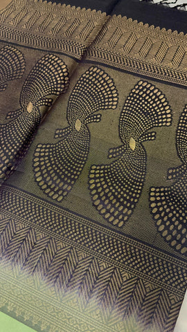 Pure handloom Kanjeevarams soft silk mark certified saree