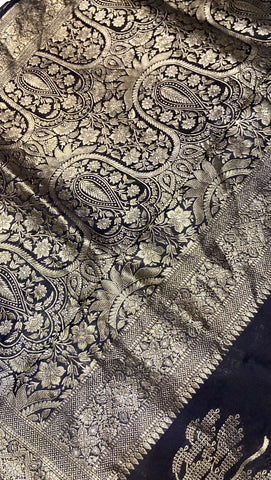 Premium designer crepe silk saree