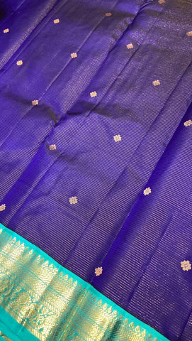 Pure Zari handloom Kanjeevaram silk mark certified saree