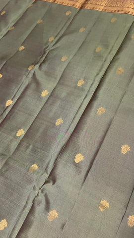 Half Mix Kanjeevaram Silk Saree