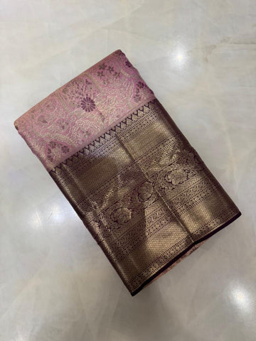 Pure Kanjeevaram Silk Mark Certified Saree