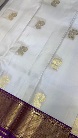 Pure Kanjeevaram silk mark certified saree