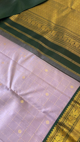 Pure zari handloom Kanjeevaram silk mark certified saree