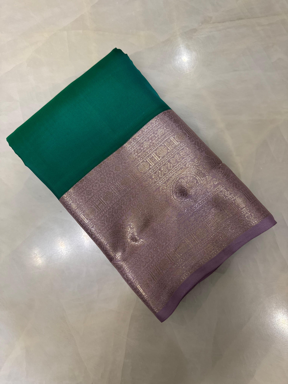 Half mix Kanjeevaram silk saree
