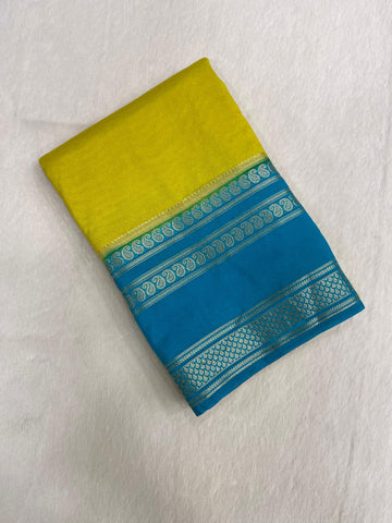 Premium crepe semi Mysore silk saree