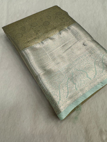 Bridal Tissue semi Silk Saree