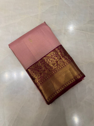 Pure Kanjeevaram silk mark certified saree