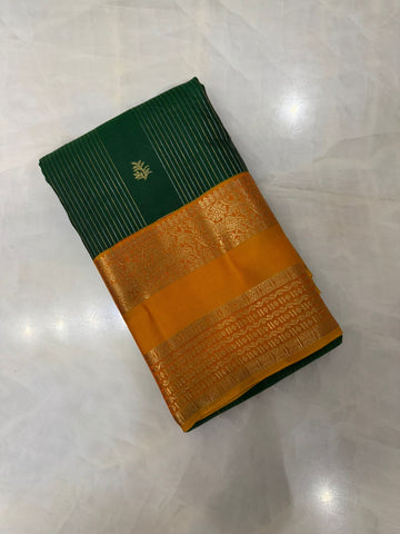 Pure Kanjeevaram silk mark certified saree