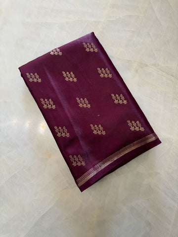 Premium semi crepe silk saree