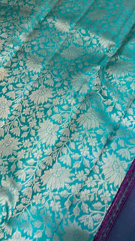 Pure zari handloom Kanjeevaram silk mark certified saree