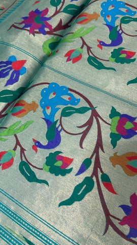 Premium Bagban Paithani saree