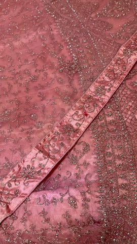 Semi stitched Fancy lehenga with self dupatta and blouse