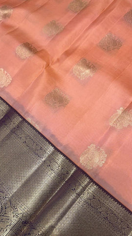 Half mix Kanjeevaram silk saree