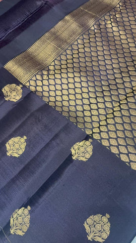 Pure Kanjeevaram silk mark certified saree
